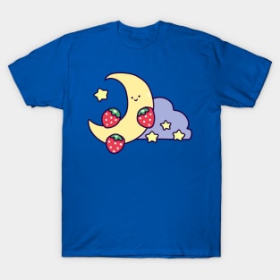 Strawberry Crescent Moon T-Shirt